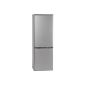 Bomann KG 177.1 silver fridge-freezer / A + / cooling: 178 L / freezing: 68 L / silver / 168.7 cm high (Misc.)