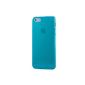 EGO® Slim Case Soft (for iPhone 5 / 5s, Blue Transparent) Car Phone Case Super Slim Case back cover Transparent Cover Flexible