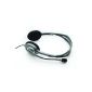 Logitech Stereo Headset H110 noise filtering Headset Grey (Electronics)