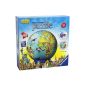 Ravensburger 12202-illustrated children's Earth Puzzle ball 108 pieces (Toys)