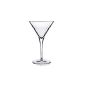 Elegant Martini cocktail glasses Bormioli Luigi, set of 6, 30 cl (Kitchen)