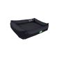 TOP OFFER dog bed Max - Black Gr :.  XL ca. 110x90 cm with very robust Cordura fabric.  Free Shipping !!!  (Misc.)