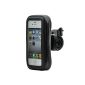 Universal Bicycle Bike Mobile Smartphone splashproof Holder Mount f. Apple iPhone 4 / 4S (Electronics)