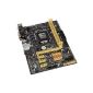 H81M-PLUS Asus Motherboard Micro ATX Intel Socket 1150 (Accessory)