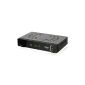 Xoro HRS 8590 LAN Digital Satellite Receiver (HDTV, DVB-S2, HDMI, SCART, TV live stream, PVR-ready, 2x USB 2.0) (Electronics)