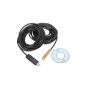 15m LED endoscope tube camera channel Camera Inspection Camera Waterproof NEW