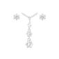 Parure Necklace and Earrings - SPE2Z - Women - Silver 925/1000 Gr 1.76 - Zirconium oxide (Jewelry)