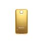 ProBagz® for i9600 Samsung Galaxy S5 SM-G900F aluminum aluminum back cover battery cover gold w.  (Electronics)