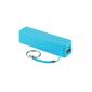 CONNECT PA240 2400mAh External Battery Power Bank EXIT with keychain, Blue (Electronics)