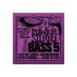 Ernie Ball Slinky strings set for bass guitar Slinky 5-string 050-135 (Electronics)