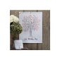 Vintage Wedding Fingerprint Tree - canvas with inks and instructions - Alternative Guestbook