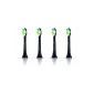 Philips HX6064 / 33 Sonicare The brush Clean Diamond Black Edition Standard x4 (Health and Beauty)