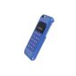 Wime T1 Talkase for Smartphone, Mobile Phone GSM autonomic Mini Credit Card Size, Connect & Sycn Talkase with Smartphone via Bluetooth, Compatible with iPhone, Samsung, HTC, LG, Moto, etc., with cases for iPhone 6 Plus (Blue) (Unlocked Phone)