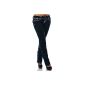 Women jeans Straight Leg (Straight Leg thickness midsole 17 colors) No 12923 (Textiles)