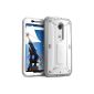Nexus 6 - SUPCASE Unicorn Beetle Pro series with belt clip - Hybrid Model with protective screen, double layer design / impact resistant shell (white / gray) (Wireless Phone Accessory)