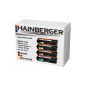 4x Hainsberger Toner Set for Brother, compatible with TN 320/325/328