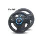 LS 2x steering wheel Racing Wheel for Nintendo Wii - Black (Video Game)