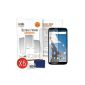 Orzly® - GOOGLE NEXUS 6 MULTI PACK Screen Protector - 5x transparent screen protector - designed exclusively for all models GOOGLE / MOTOROLA NEXUS 6 SmartPhone / Mobile Phone / phablet - 2014 Model (Wireless Phone Accessory)