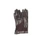 Aigner - exclusive ladies leather gloves with stretch insert (Textiles)