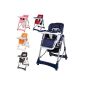 TecTake Highchair Highchair height adjustable -Various Colors (Baby Product)