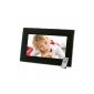 Intenso MediaStylist Digital Photo Frame (33.7 cm (13.3-inch) LCD screen, video function, MP3 function, slideshow, remote control) black (accessories)