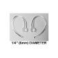 2 piece Ear Hook for hacking Samsung HM1100 HM1200 HM3500 Bluetooth Headset and Wireless Devices (Electronics)