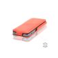 Exclusive Leather Case for iPhone 5 Cases of Brazilian leather of MACOON, color: red (Accessories)