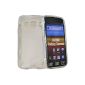 Accessory Pouch White Master-GEL Silicone Case for Samsung Galaxy Xcover S5690 (Electronics)