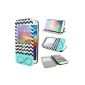 ivencase View Window Design PU Leather Flip Cover Case Shell Cover Case Cover For Samsung Galaxy S5 SV (Electronics)