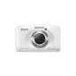 Nikon Coolpix S31 Digital Camera (10 Megapixel, 3x opt. Zoom, 6.9 cm (2.7 inch) LCD screen, up to 5m waterproof) arktik White (Electronics)