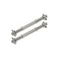 Profi dumbbell bars 35cm threaded contact surfaces chrome incl. Stern closures 30 / 31mm (Misc.)