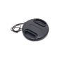 Dot.Foto lens cap 58mm with inside handle and cord for Canon EOS 450D | 500D | 550D | 600D | 650D | 1000D | 1100D with EF-S 18-55mm f / 3.5-5.6 | EF-S 18-55mm f / 3.5-5.6 IS | EF-S 18-55mm f / 3.5-5.6 IS II (Electronics)