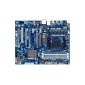 Gigabyte GA-990FXA-D3 motherboard 990FX AMD Socket AM3 + 4x DDR3 memory ATX (Accessories)