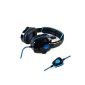Sade SA 901 7.1 Surround Sound USB Gaming Headset Gaming Headset Mic Remote for PC Laptop (Toys)
