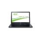 Acer Aspire E1-530-21174G50MNKK 39.6 cm (15.6-inch) notebook (Intel Pentium 2117U, 1.8GHz, 4GB RAM, 500GB HDD, Intel HD, Win 8) Black (Personal Computers)