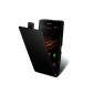 Muvit SESLI0046 slim Case for Sony Xperia SP Black (Accessory)