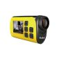 Rollei S-30 WiFi Plus Action Cam and helmet camera (3.8 cm (1.5 inch) TFT display, 2 megapixel CMOS sensor, Full HD video resolution) yellow (Electronics)