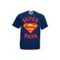 Super Dad T-Shirt gift idea for Father's Day (Clothing)