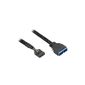 Adapter USB 3.0 to USB 2.0, for internal, 0.15m Good Connections® (Electronics)