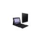 Time2 Bluetooth keyboard for iPad, iPad 2 and iPad 3 with faux leather case (Electronics)