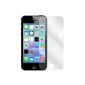 Ecultor Apple iPhone 5S protector (6 pieces) including cloth and squeegee -. Clear film as Premium Screen Protector for the new iPhone 5 S