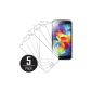MPERO Collection 5 Clear Pack Foils screens for Samsung Galaxy S5 / GS5 (Accessory)