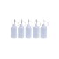 5 pieces 50ml bottle needle - SmokerFuchs® Nadelcap - empty bottle for filling 50 ml and mix of E-Liquid for electronic cigarettes (Personal Care)