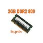 Hynix 2GB DDR2-800 SO HYMP125S64CP8-S6 (Electronics)