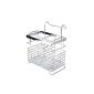 Umiwe (TM) Cutlery Basket Chrome Plated Material with 2 Compartments (Silver) Complete with Accessory Umiwe (Home)