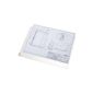Leitz 55230 Box of 50 Perforated Sleeves Polypropylene A3 Format Landscape 11 Holes (Office Supplies)