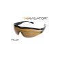 PILOT NAVIGATOR, sports glasses, bike glasses, UV Lens, 26g (Misc.)