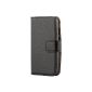 iProtect leatherette case in Book Style Moto G Case (Electronics)