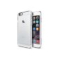 Spigen [Fit Series] [Thin Fit] [Crystal Clear] non-slip surface with excellent adhesion, Hull and RIGID MATE - Packaging ECOLOGICAL - SlimShell for iPhone 6 (2014) - Crystal Clear (SGP10939) (Accessory)