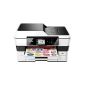 Brother MFC-J6920DW 4-in-1 color inkjet multifunction (printer, scanner, copier, fax, 600 x 1200 dpi, USB 2.0, Duplex) black / white (Personal Computers)